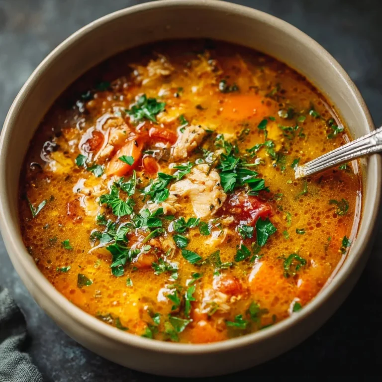 Variety of healthy high protein fall soup recipes in rustic bowls.