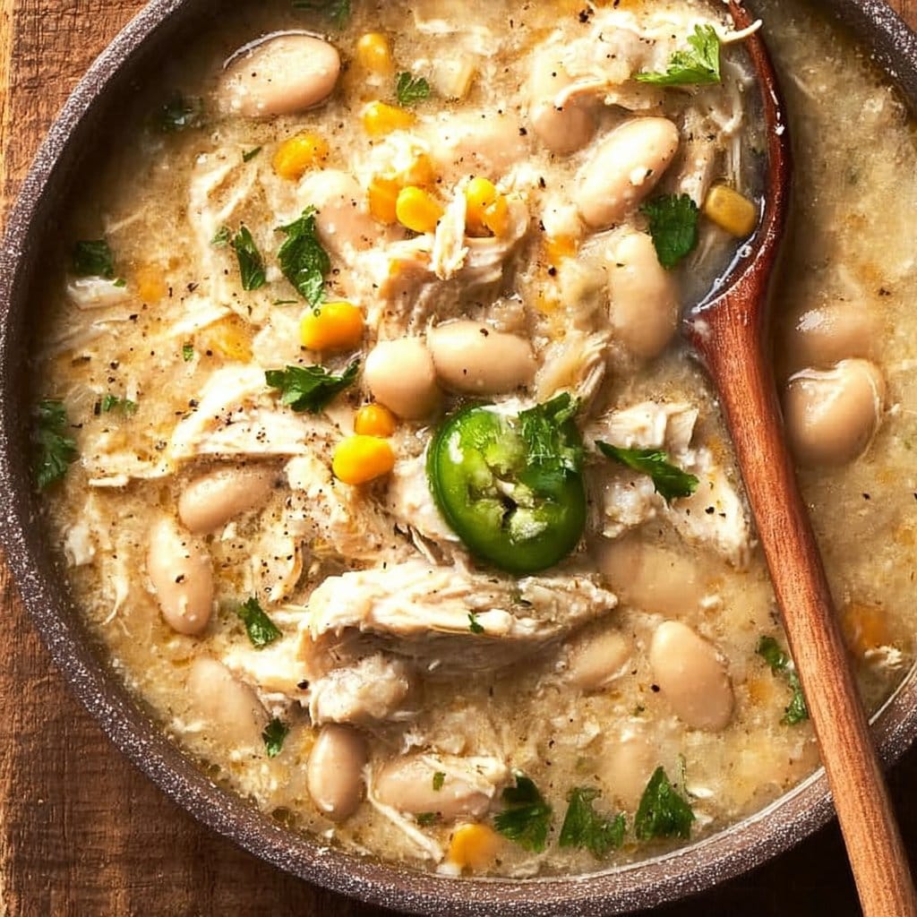 Healthy White Chicken Chili