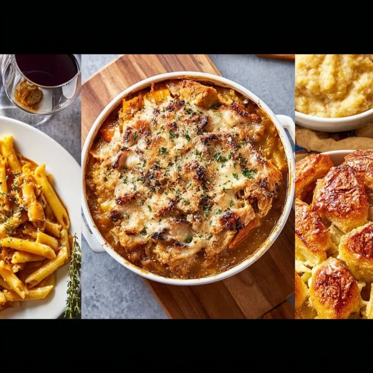 Cozy fall dinner ideas featuring comfort foods for family meals.