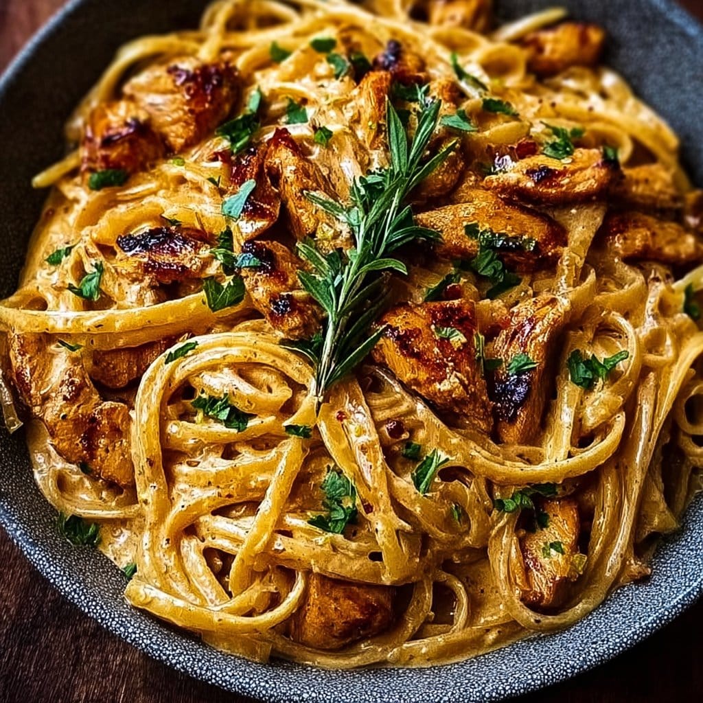 Irresistibly Easy Cowboy Butter Chicken Linguine in 30 Minutes