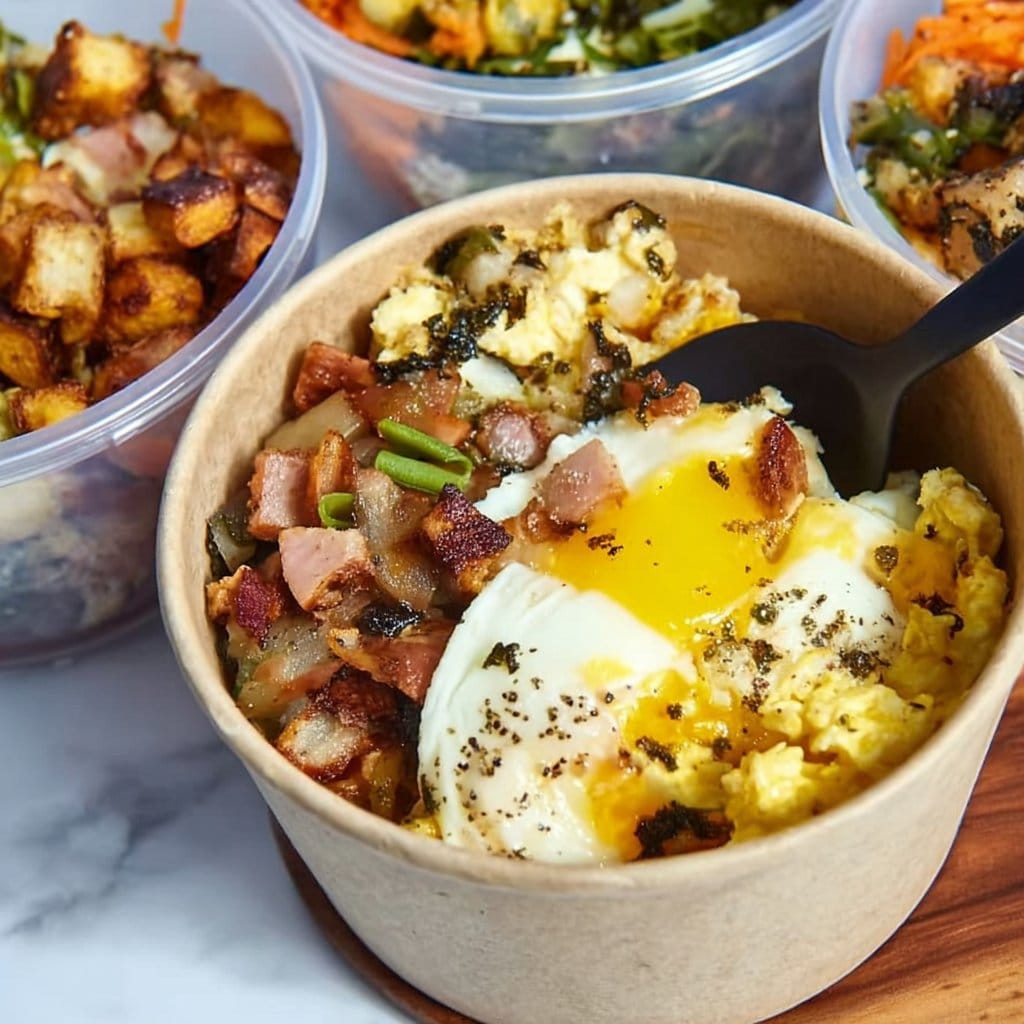 Grab & Go Make Ahead Breakfast Bowls