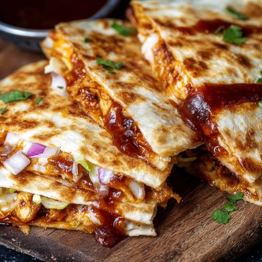 BBQ Chicken Quesadillas – The Perfect Easy Dinner Idea