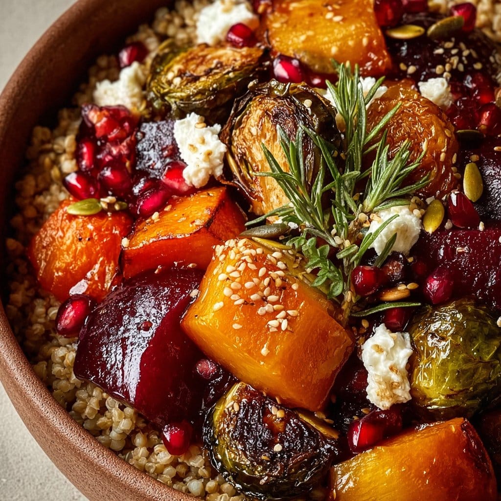 Winter Harvest Dinner Bowl