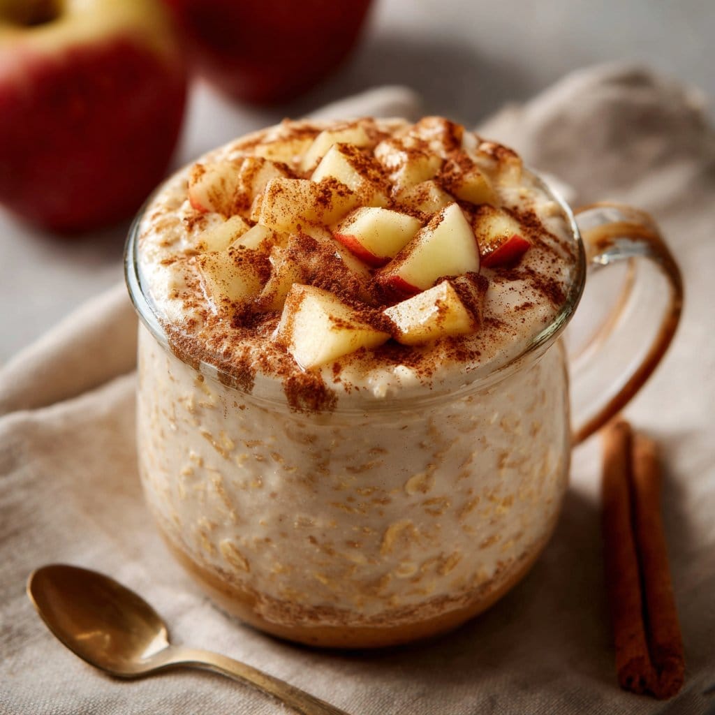 Apple Cinnamon Overnight Oats