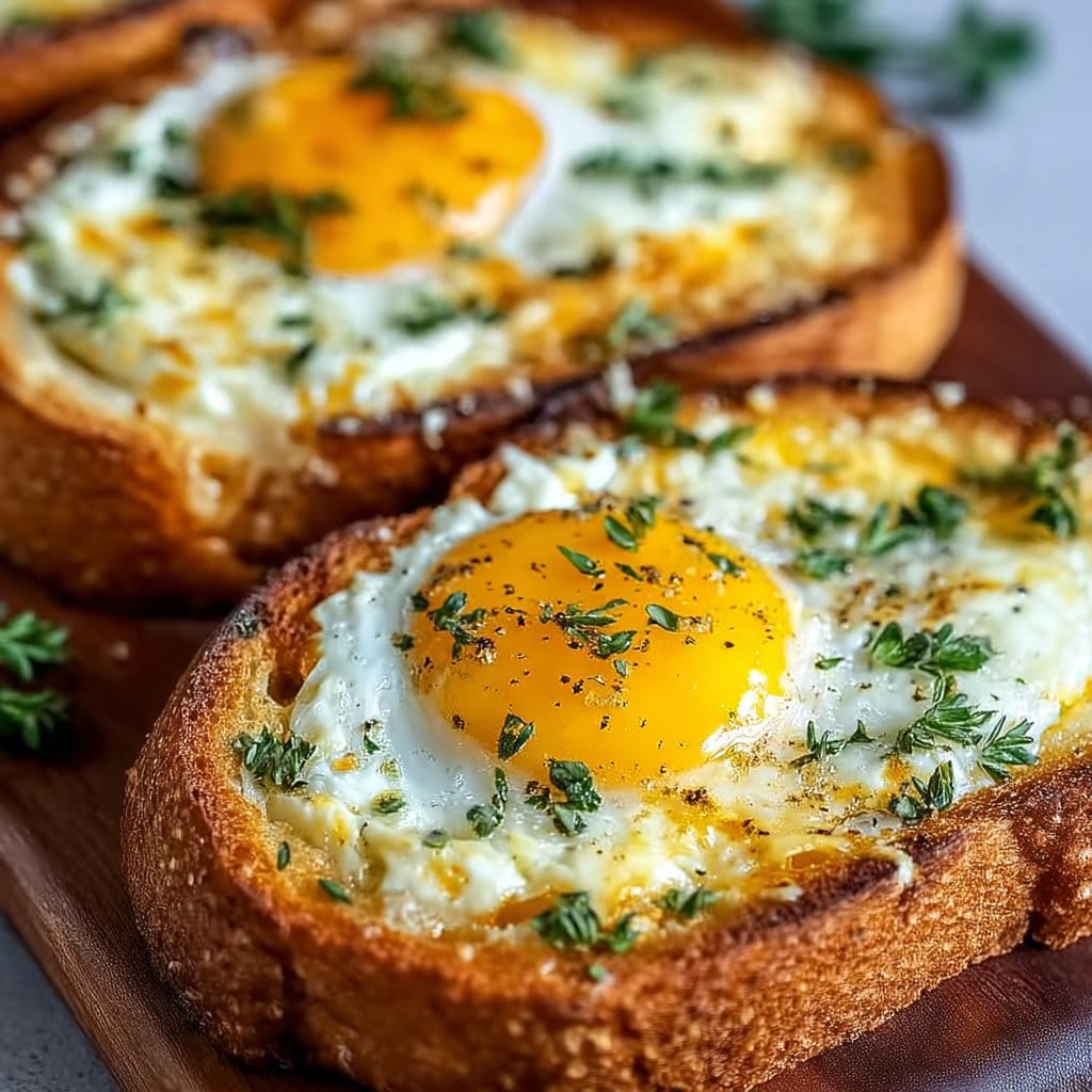 Air Fryer Egg and Cheese Toast