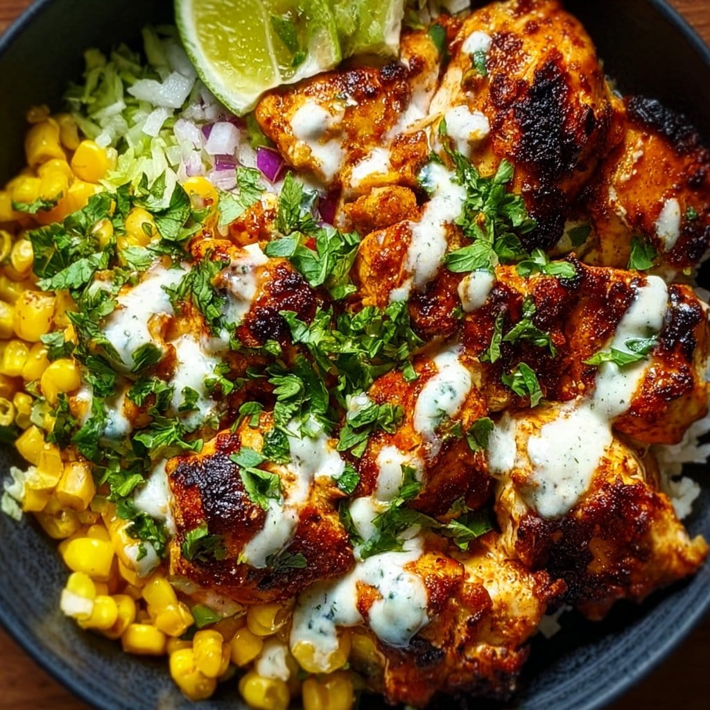 Tasty Street Corn Chicken Bowl - Alright with Me