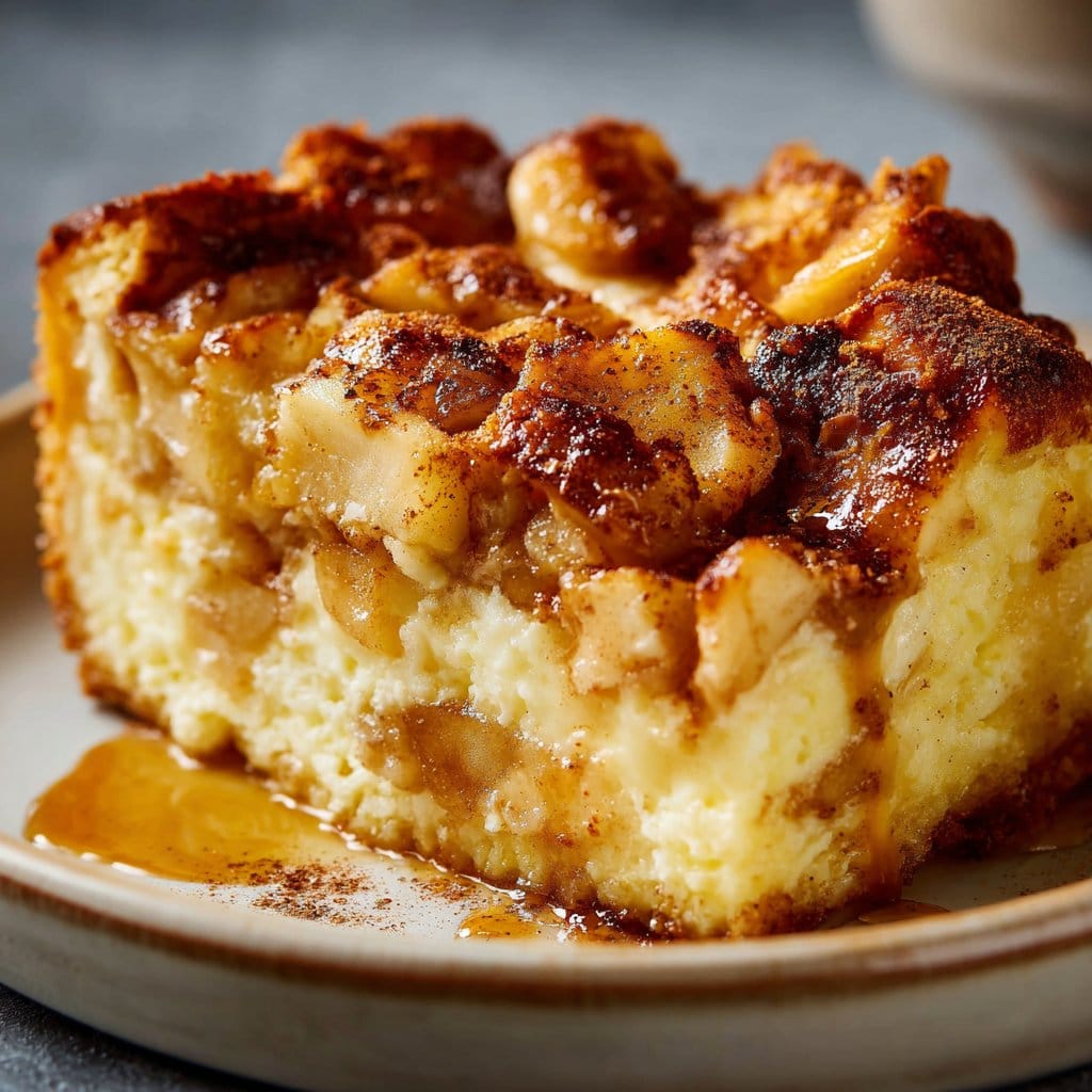 Apple Cinnamon Cottage Cheese Bake