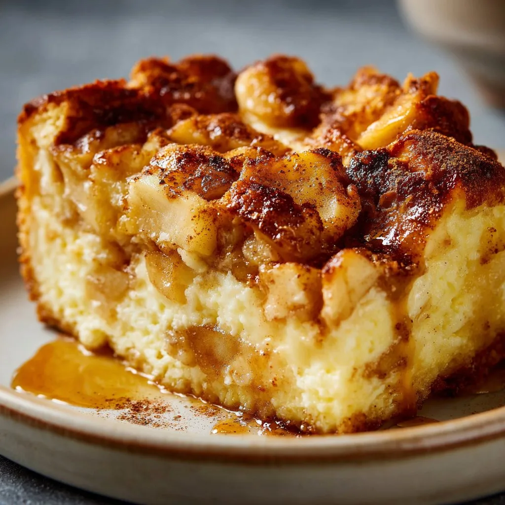 Apple Cinnamon Cottage Cheese Bake