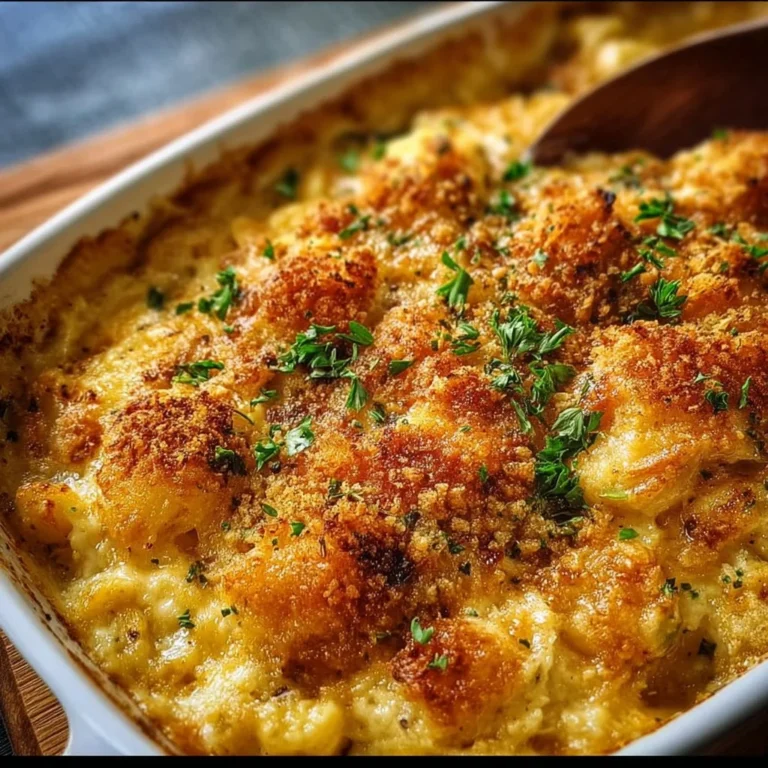 Dolly Parton’s 5-Ingredient Casserole on a dining table