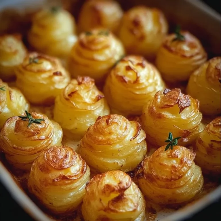 Plate of beautifully piped Duchess Potatoes with golden-brown tops