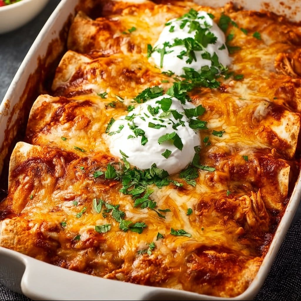 Ultimate Quick and Easy Chicken Enchiladas