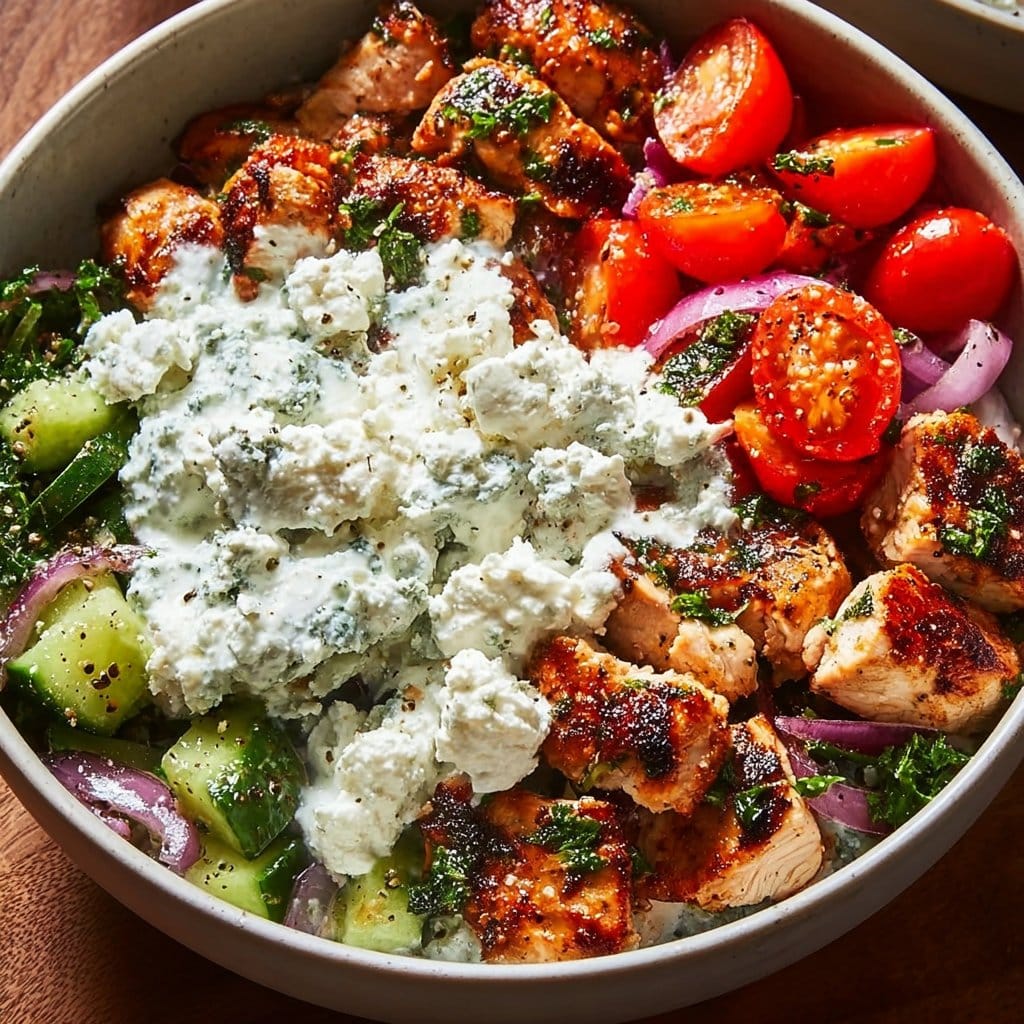 Greek Chicken Bowls