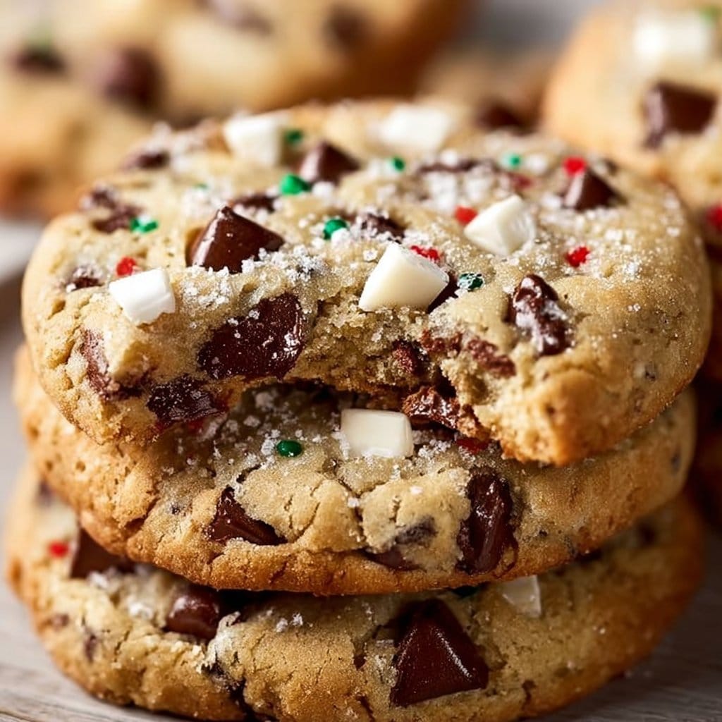 Winter Wonderland Chocolate Chip Cookies