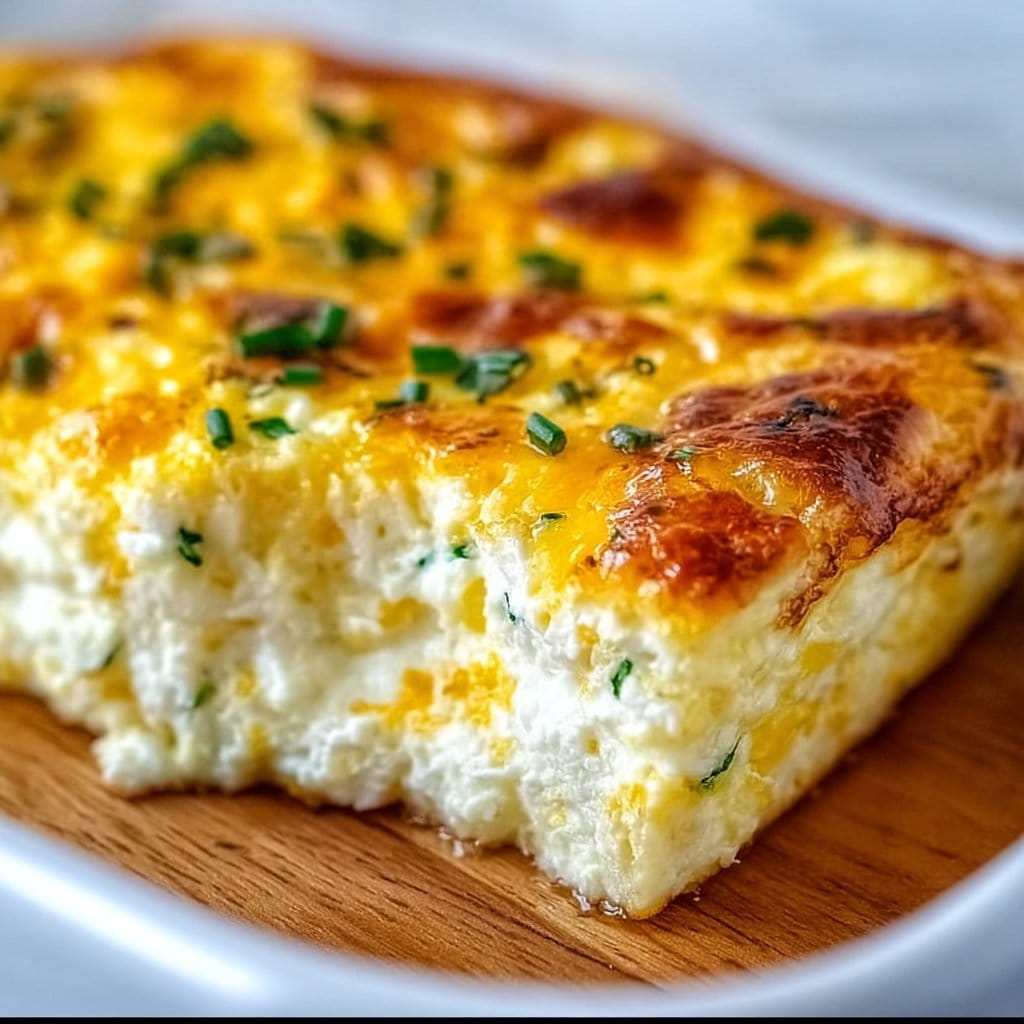 Cottage Cheese Egg Bake Casserole