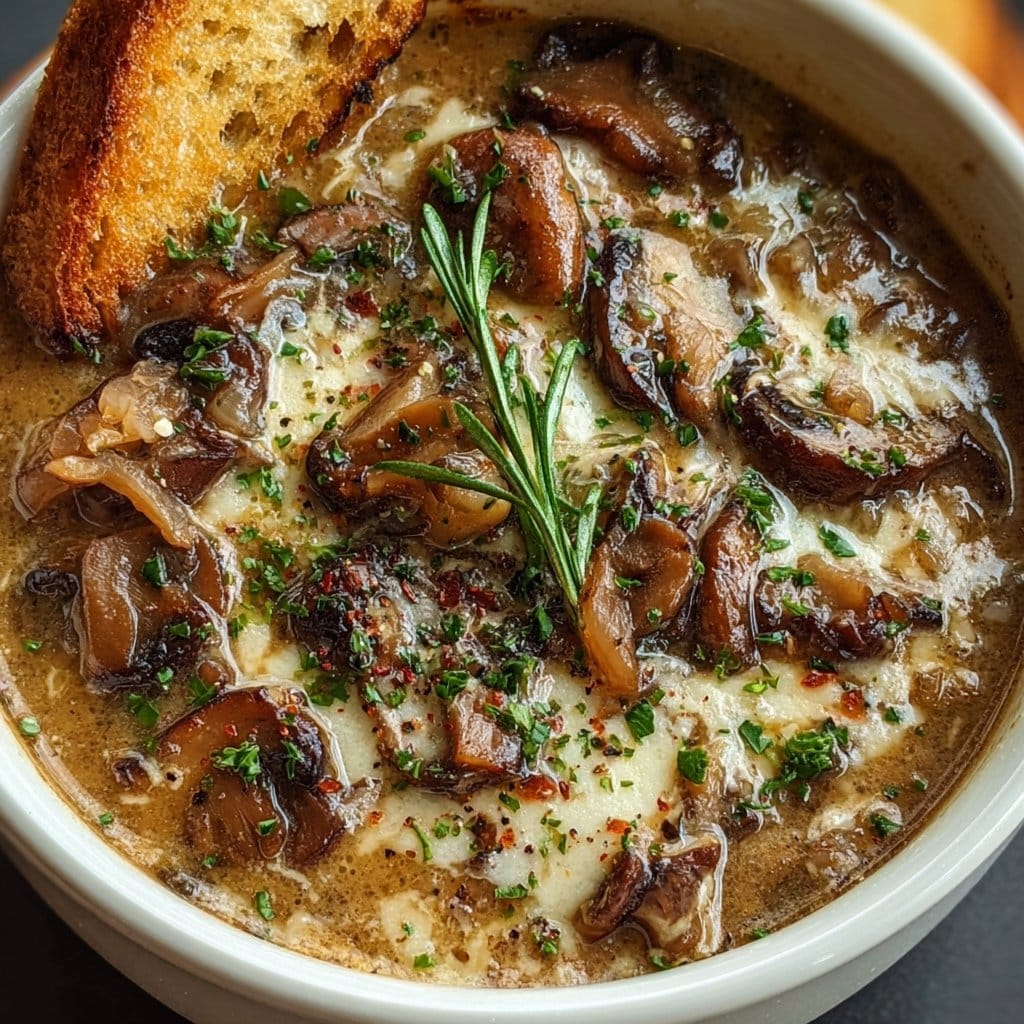 Mushroom and Onion Soup