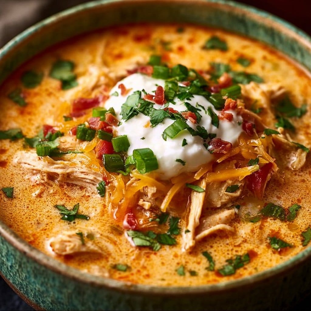 Creamy Chicken Enchilada Soup