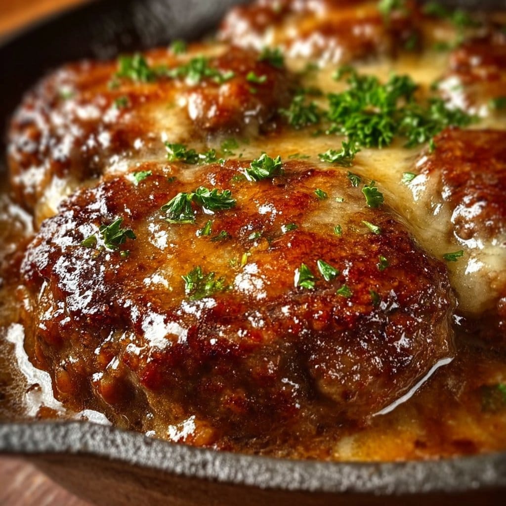 Amish Hamburger Steak Bake