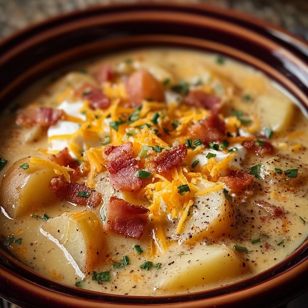 Crock Pot Crack Potato Soup