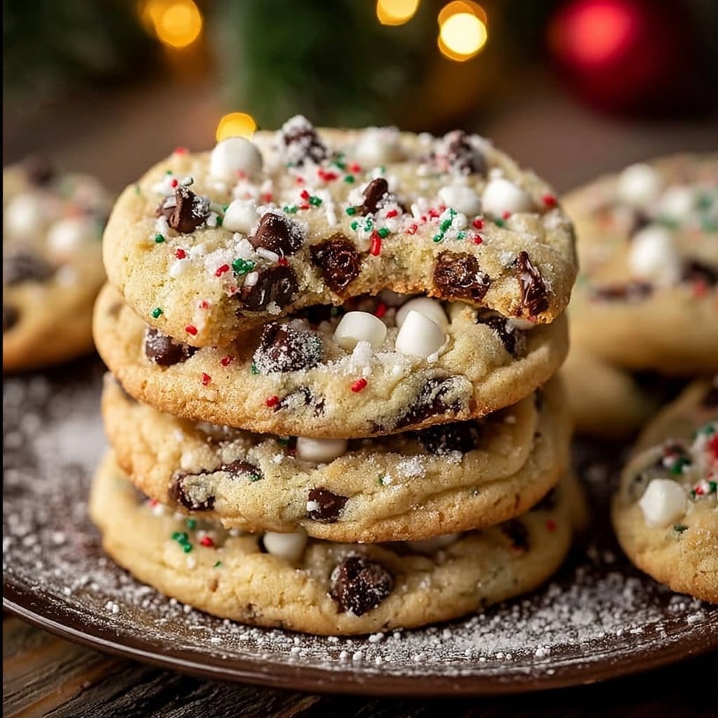 Winter Wonderland Chocolate Chip Cookies