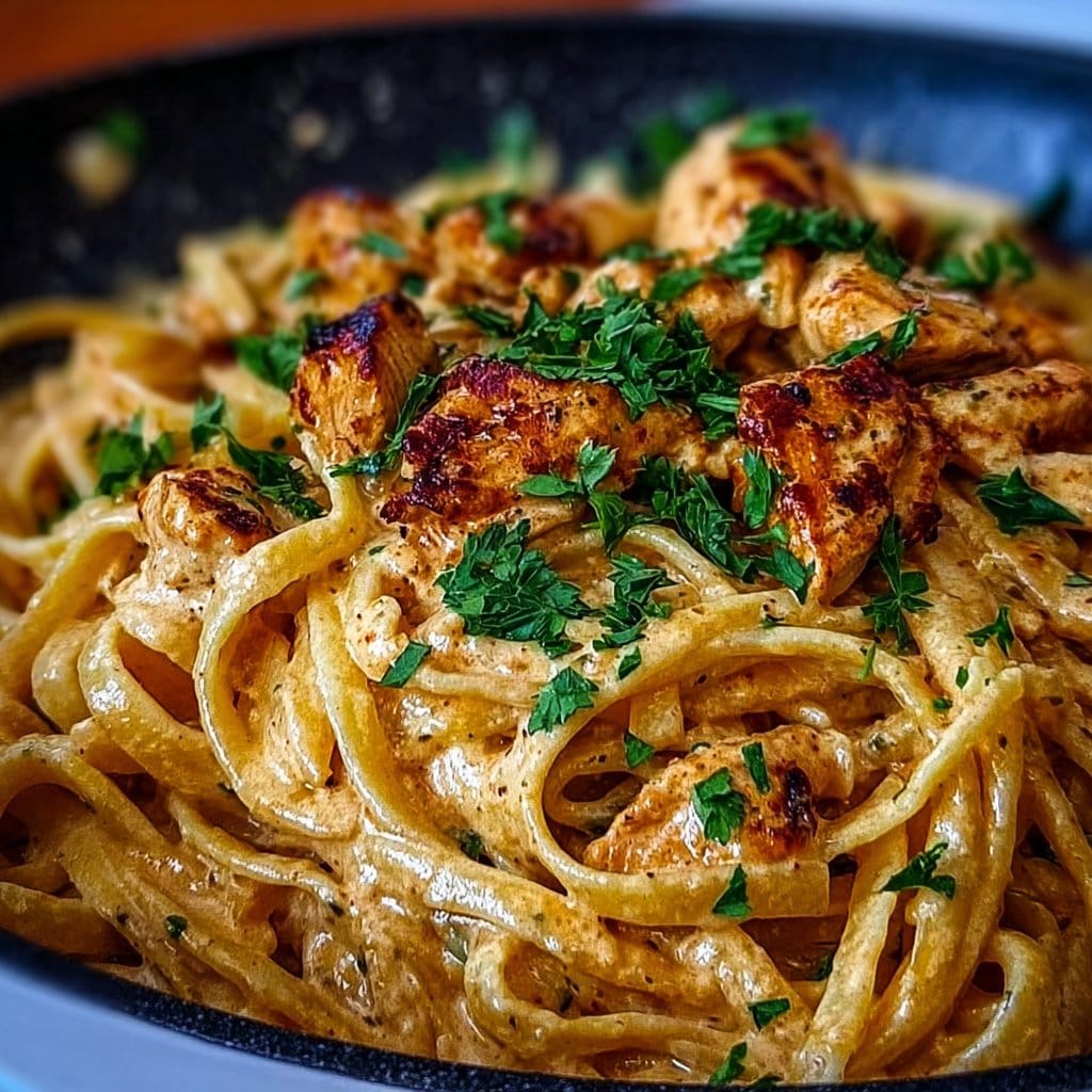 Irresistibly Easy Cowboy Butter Chicken Linguine in 30 Minutes
