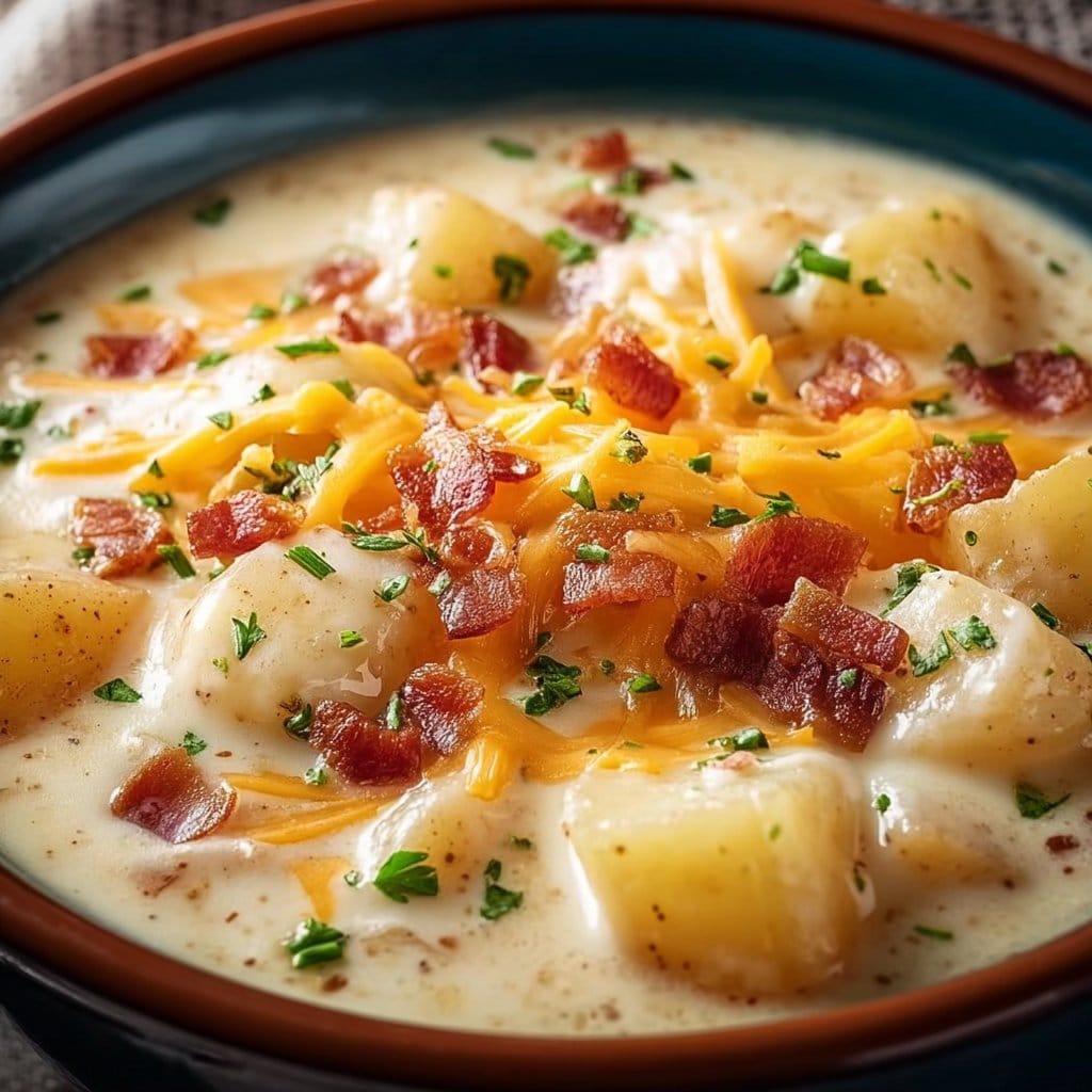 Crock Pot Crack Potato Soup