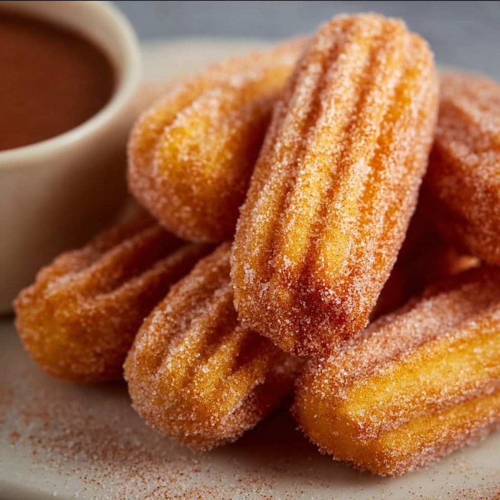 Healthy Baked Churro Bites