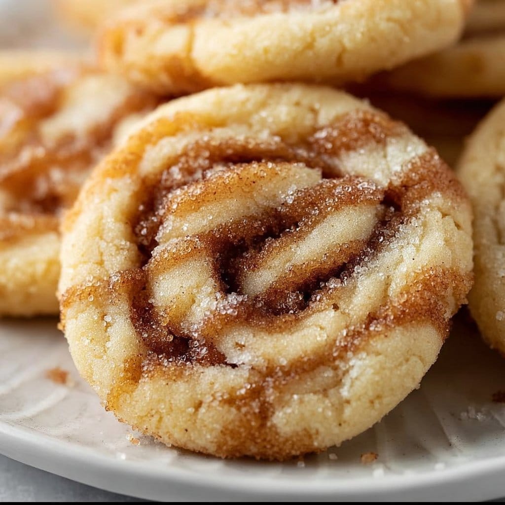 Soft and Chewy Cinnamon Roll Sugar Cookies
