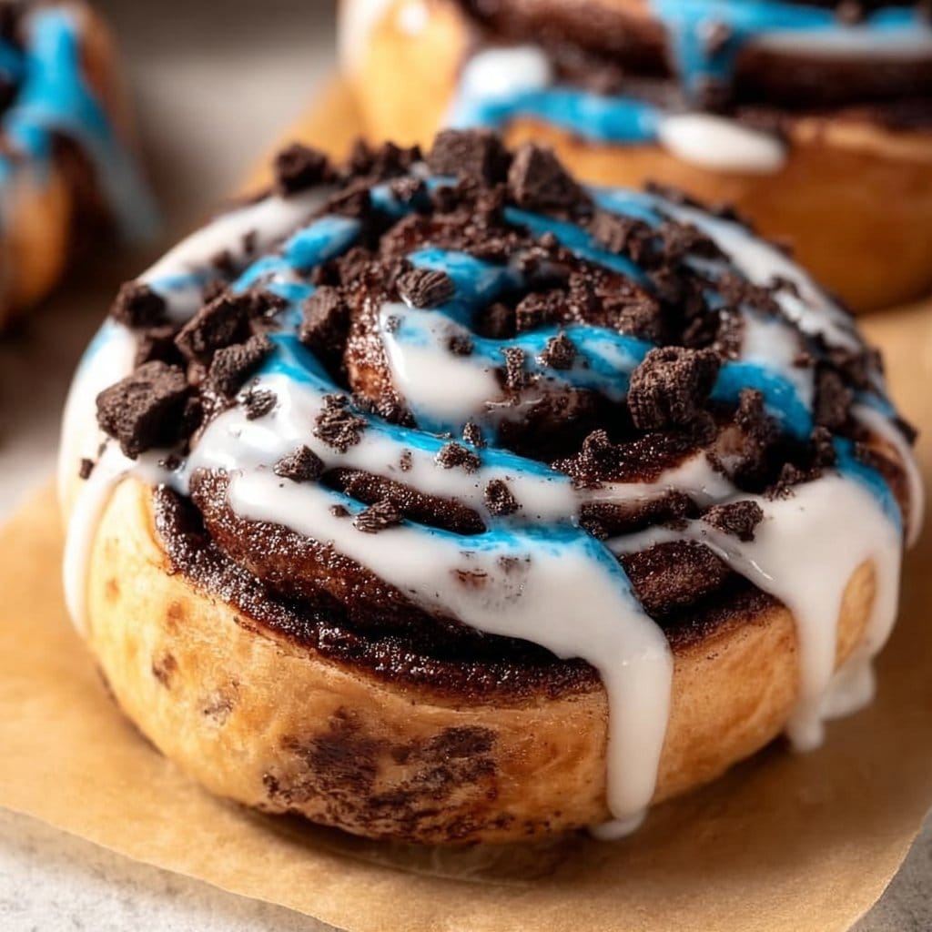 Chocolate Cookie Cinnamon Rolls