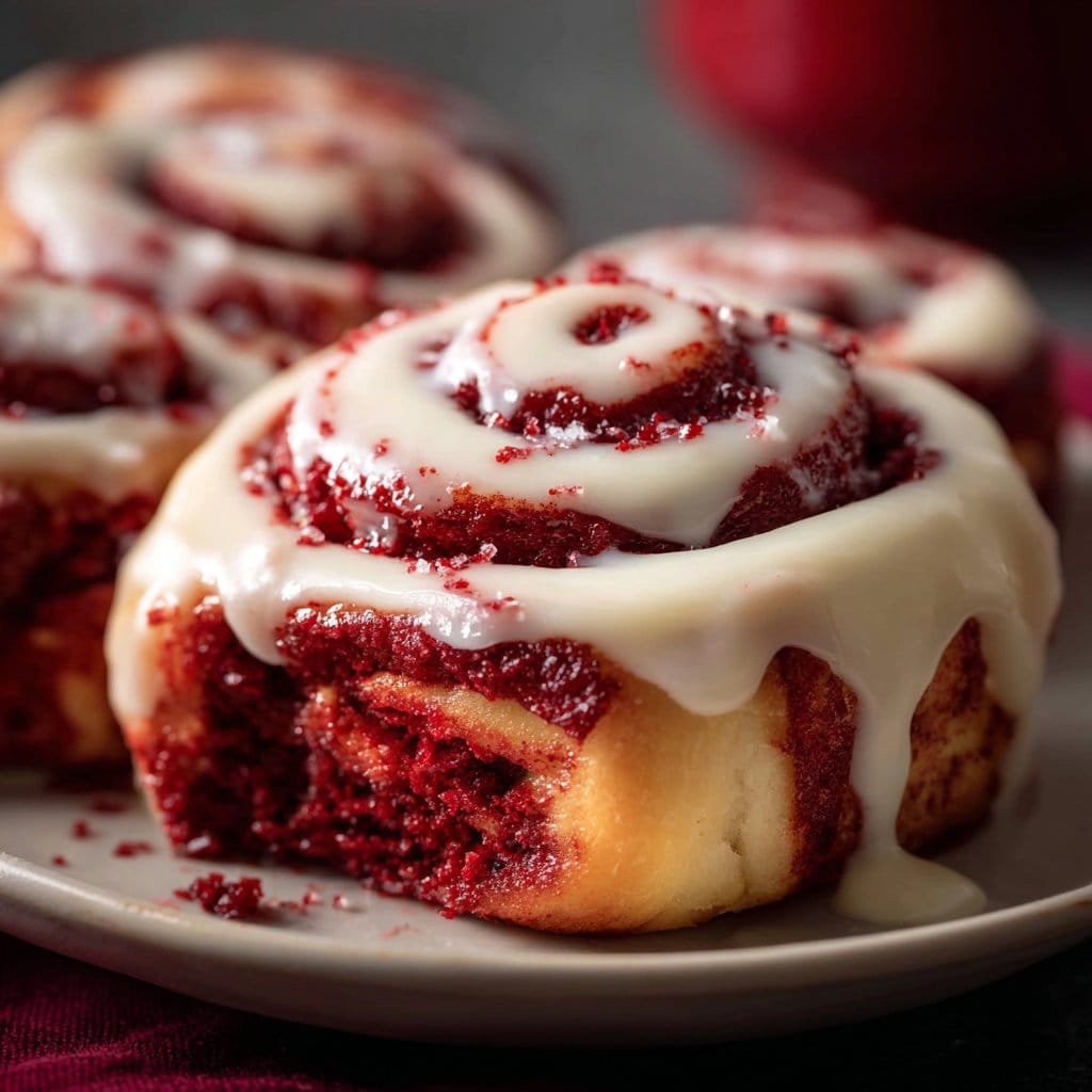 Red Velvet Cinnamon Rolls