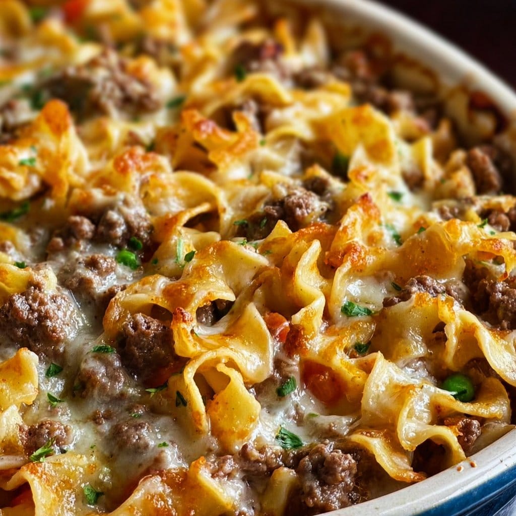 Sour Cream Beef Noodle Casserole