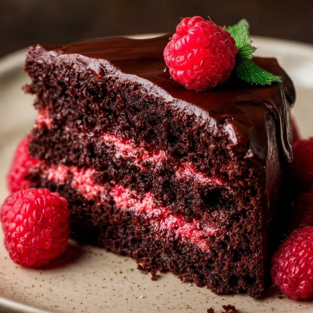 Chocolate Raspberry Cake
