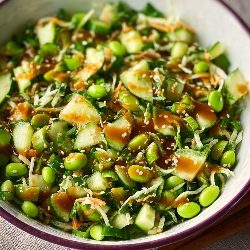 Salad with Asian Dressing (High Protein)