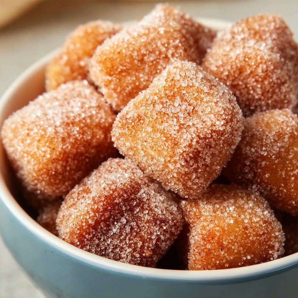 Crispy Air Fryer Churro Bites