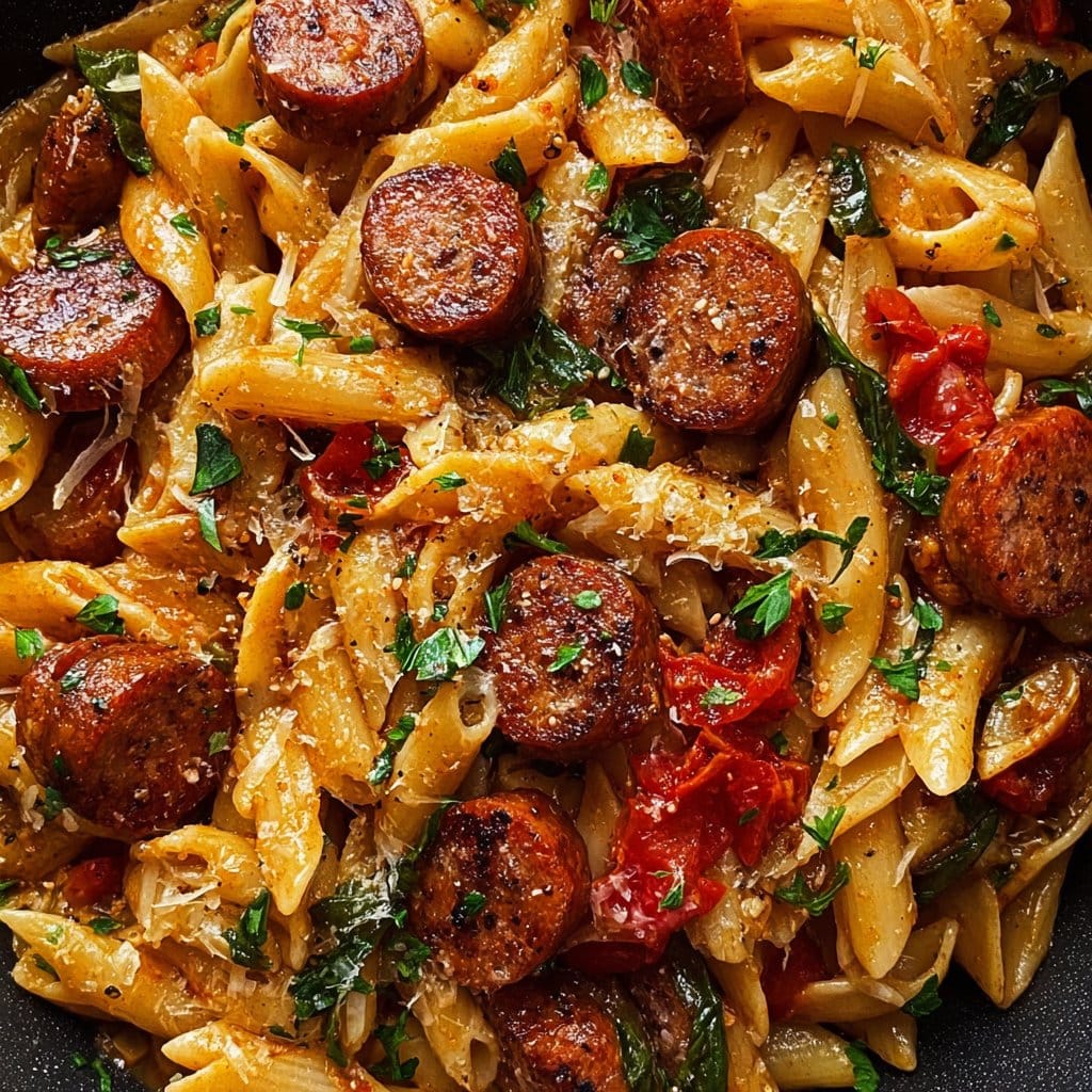 Cajun Sausage Pasta