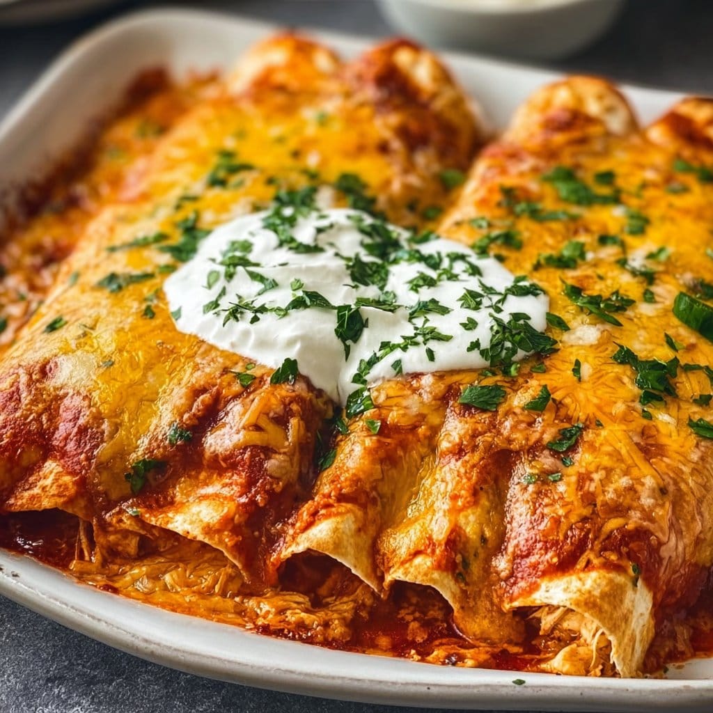 Ultimate Quick and Easy Chicken Enchiladas