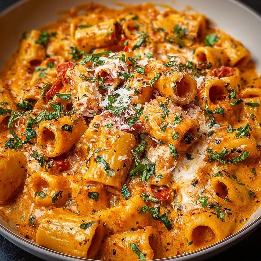 Creamy Tomato Garlic Pasta