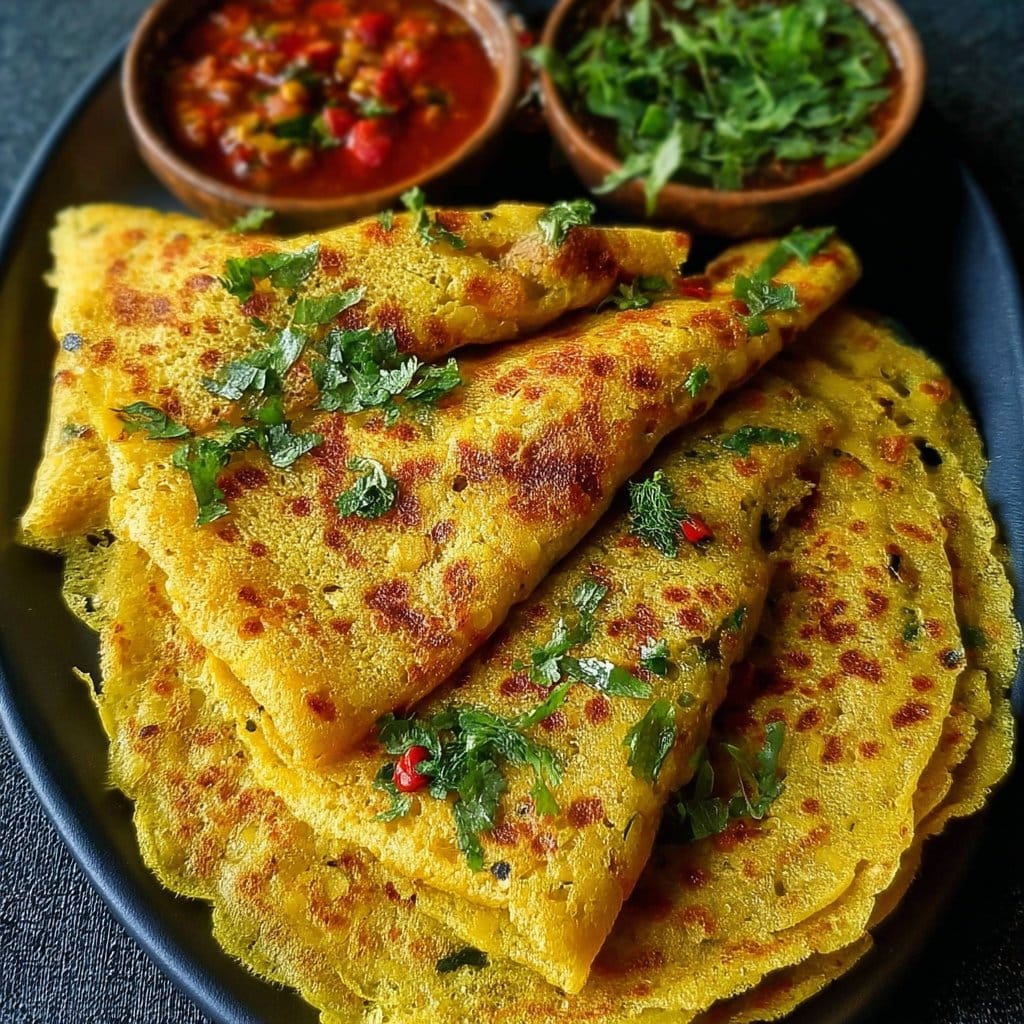 Moong Dal Pancakes