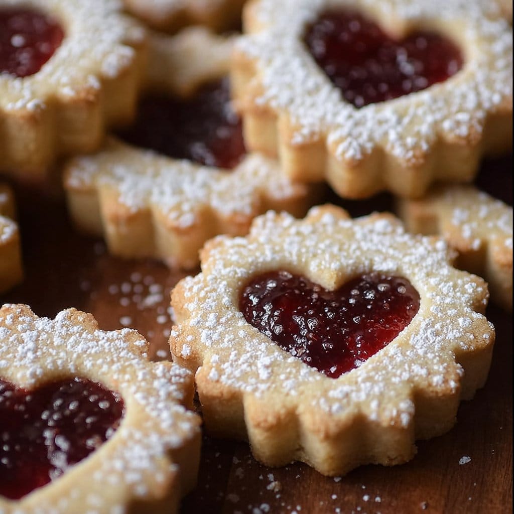 Soft and Sweet Linzer Cookies