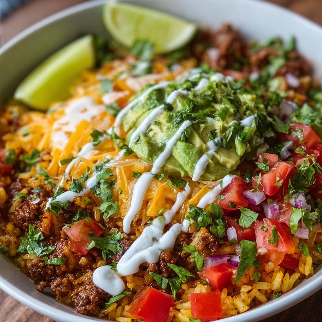 Taco Rice Bowl