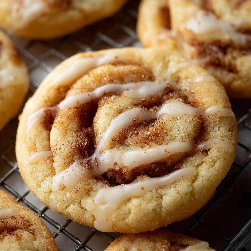 Soft and Chewy Cinnamon Roll Sugar Cookies