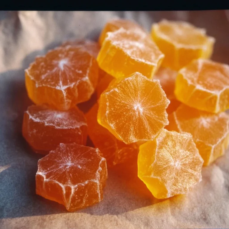 Classic homemade orange candy recipe with vibrant orange slices