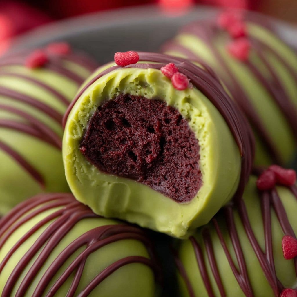 Grinch Oreo Truffles