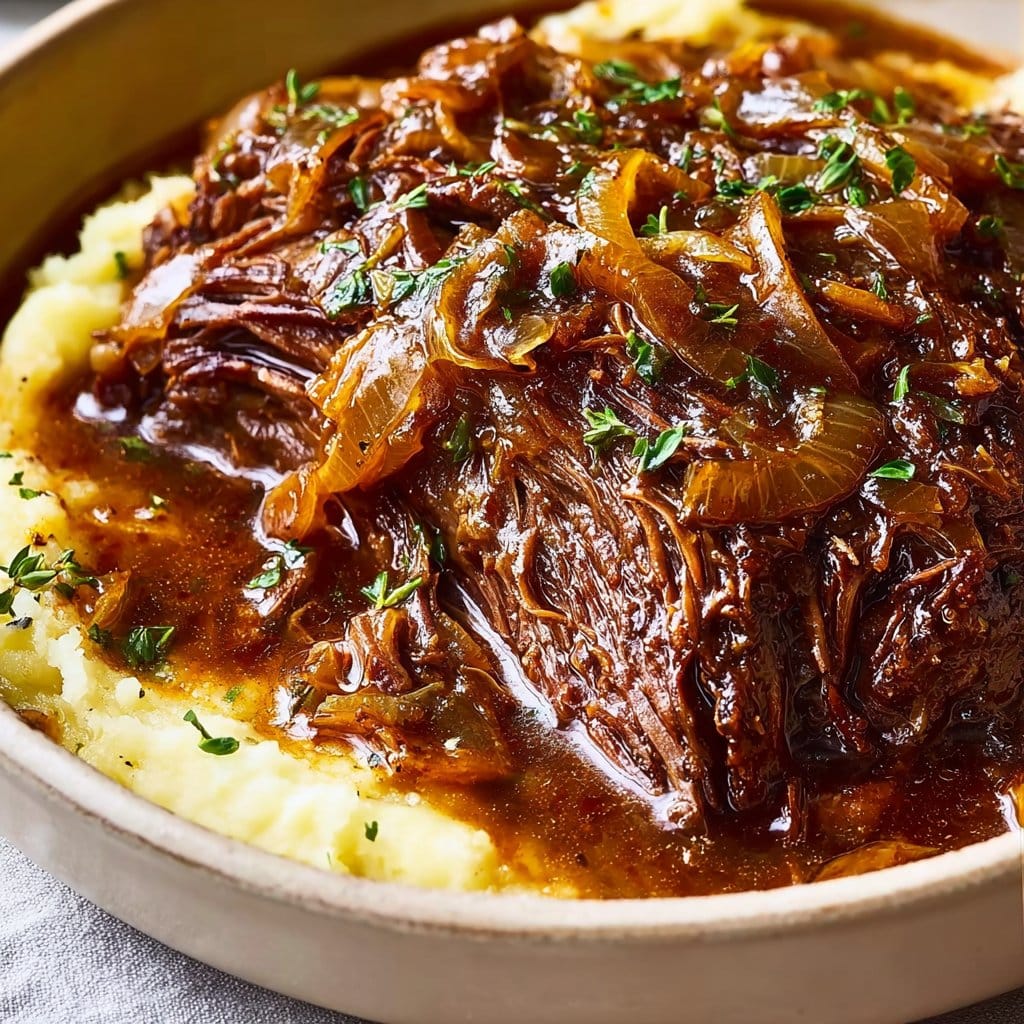 Juicy French Onion Pot Roast