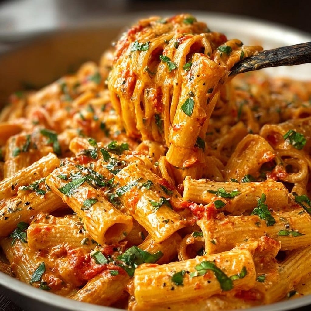 Creamy Tomato Garlic Pasta