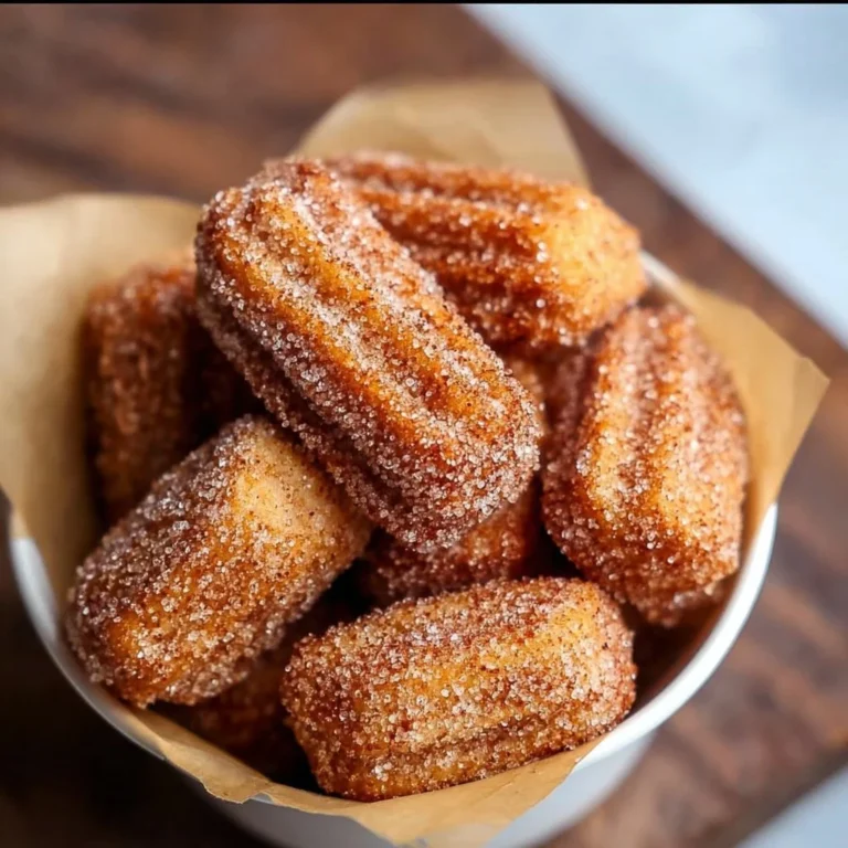 Delicious healthy baked churro bites for a guilt-free dessert option