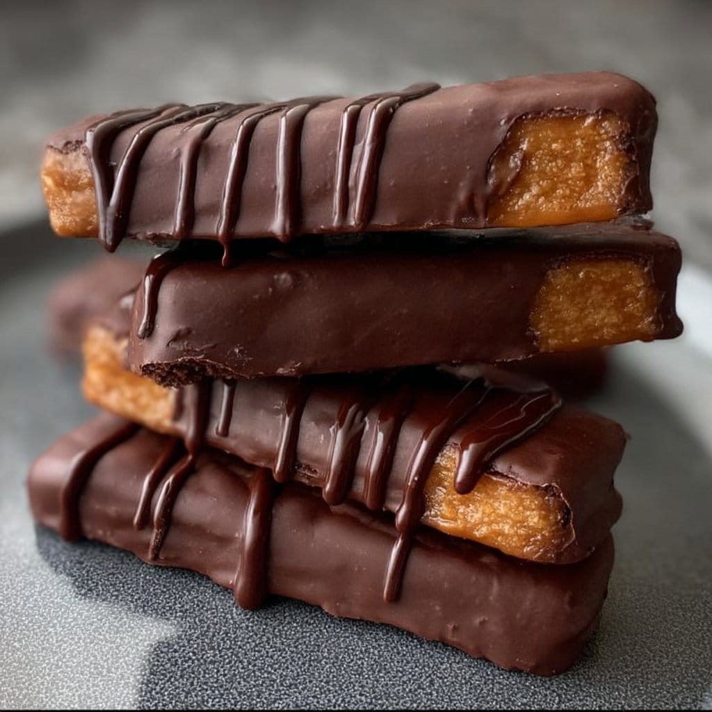 Healthy Twix Bars (Gluten-free)