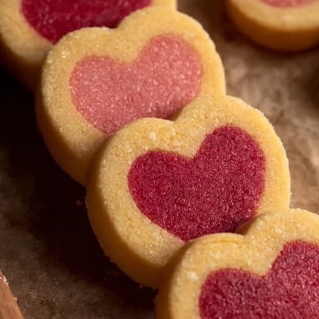 Heart Slice and Bake Cookies