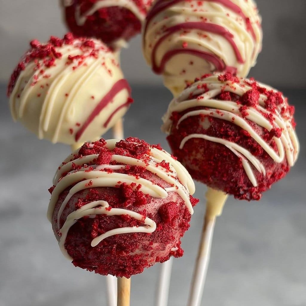 Red Velvet Cake Pops