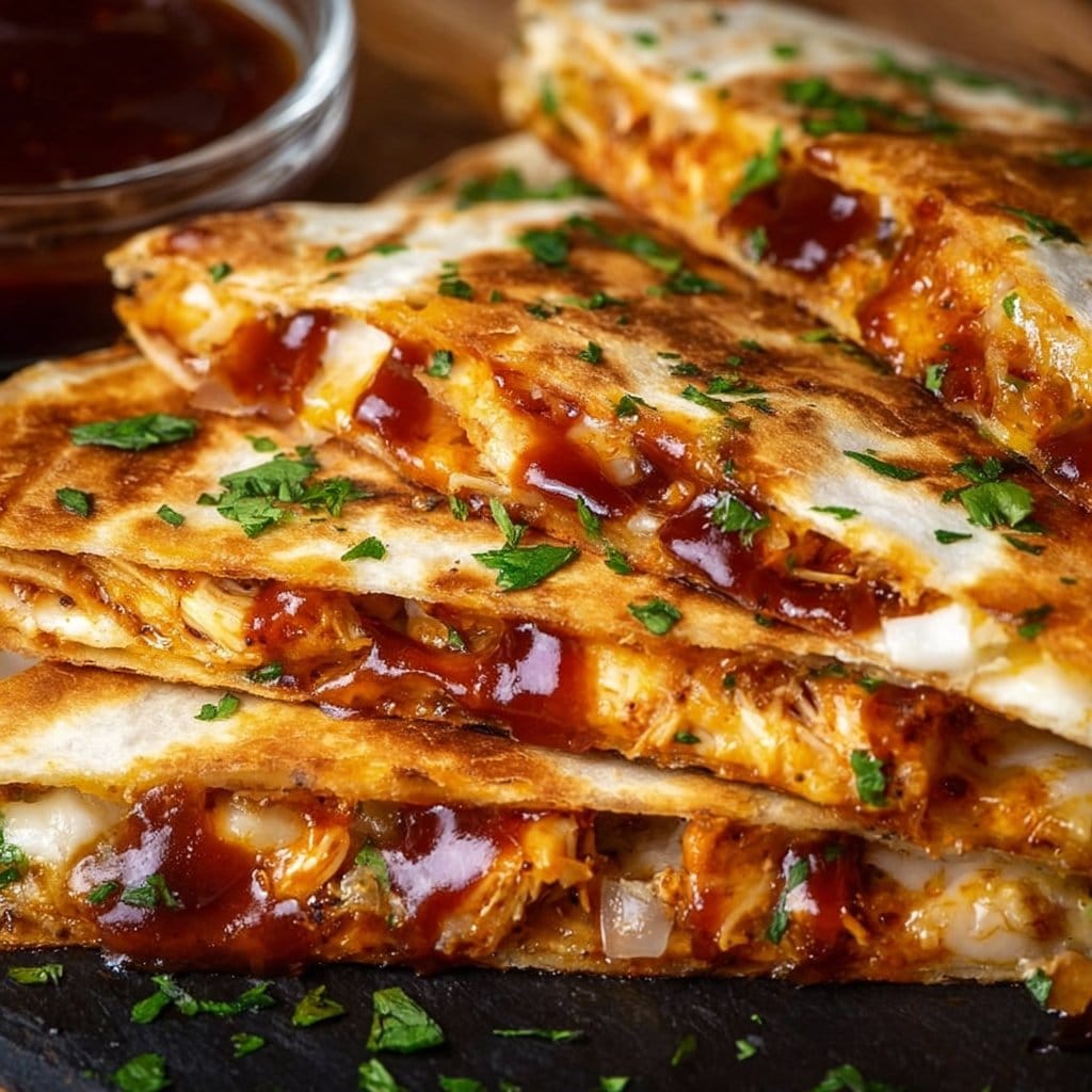 BBQ Chicken Quesadillas – The Perfect Easy Dinner Idea
