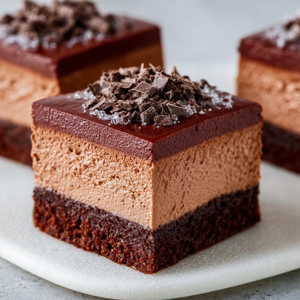 Chocolate Mousse Brownies